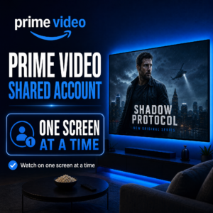 Amazon Prime Video Account- 1Screen 1Month